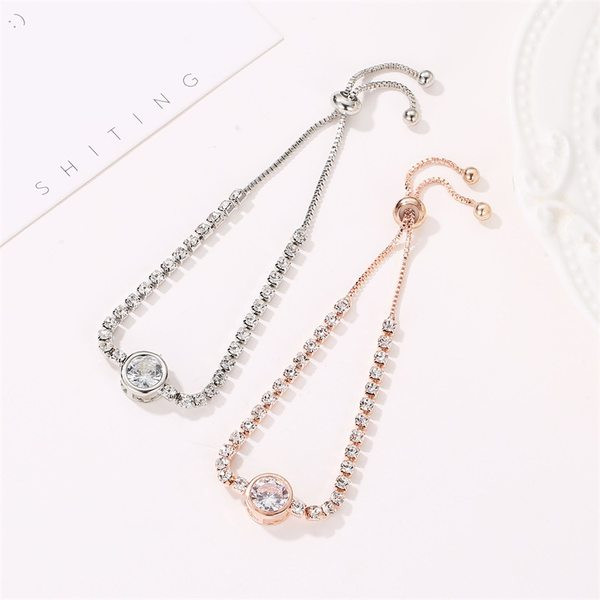 Reguleeritav naiste kivikestega käevõru - kuldset ja hõbedast värvi