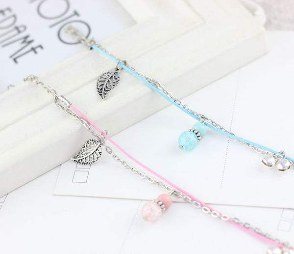 Bratara de dama in doua straturi cu pandantiv