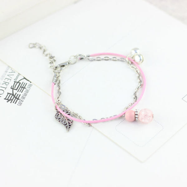 Bratara de dama in doua straturi cu pandantiv