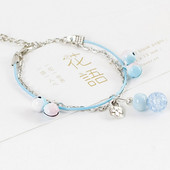 Ležerna ženska narukvica s privjeskom