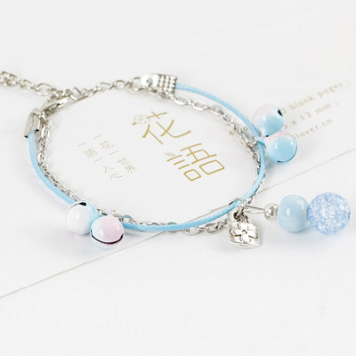 Casual women`s bracelet with pendant