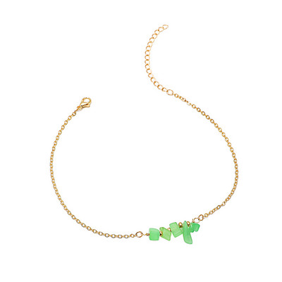 Brățară de damă model nou cu pietre colorate pentru picior