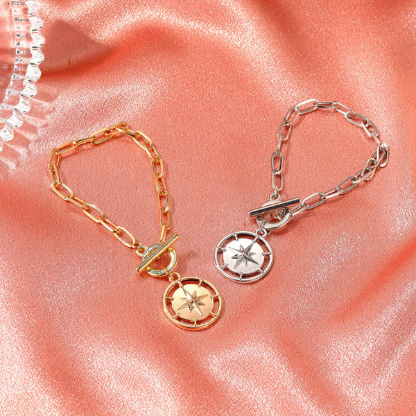 Bratara dama cu pandantiv - tip lant