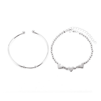 Brățară de damă model nou cu inimioare