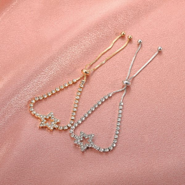 Brățară de damă model nou cu pietre decorative în două culori