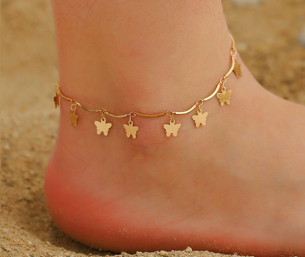 Brăţară Casual Femei pentru Picior - Cu Pandantiv