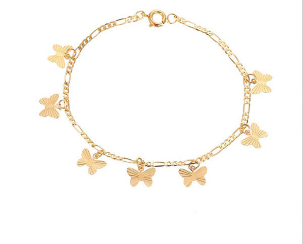 Bratara moderna de dama cu pandantiv fluture