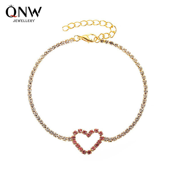 Bratara moderna de dama cu element metalic