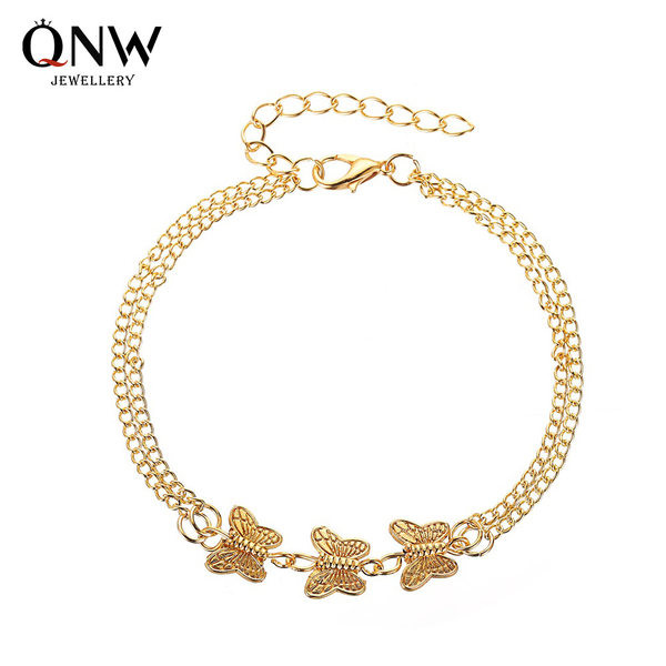 Brățară fluture cu două straturi pentru femei