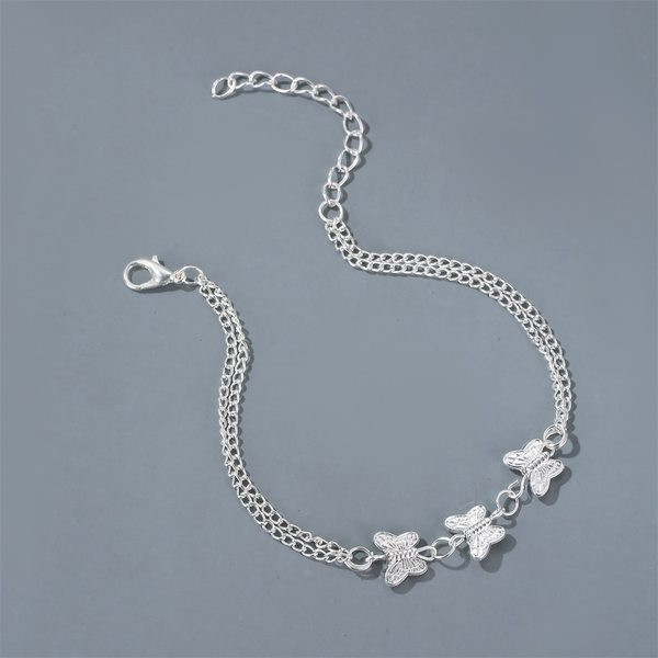 Brățară fluture cu două straturi pentru femei