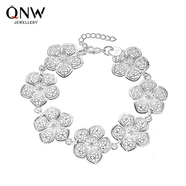 Bratara dama - cu elemente florale