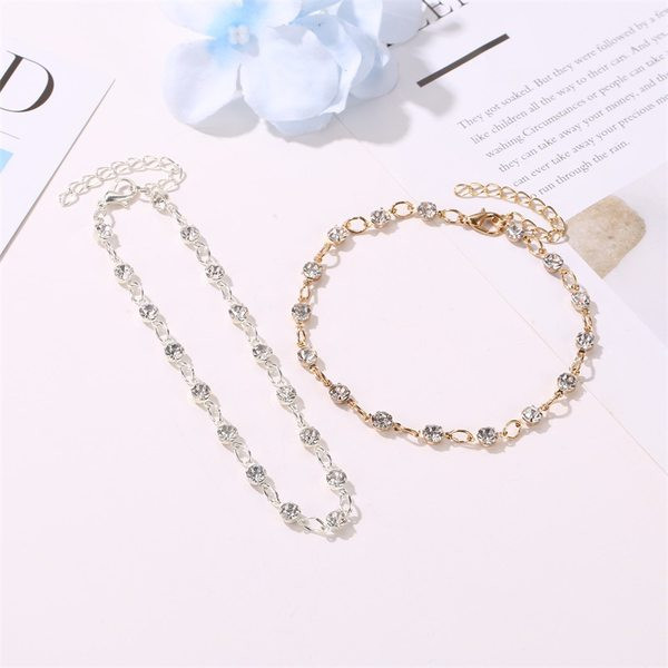 Bratara de dama cu pietre la glezna