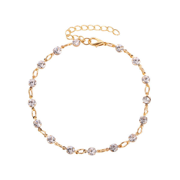 Bratara de dama cu pietre la glezna