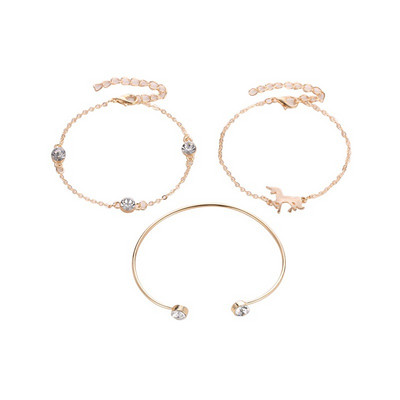 Set de brățări de damă din trei piese