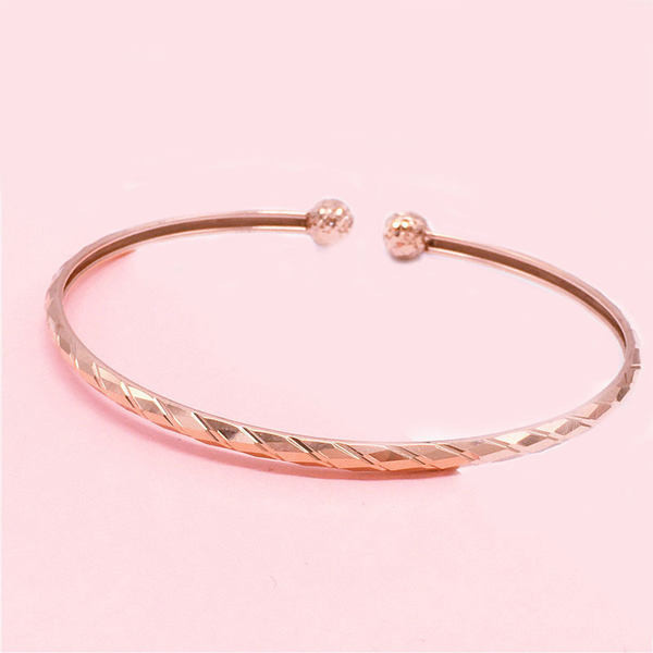 Γυναικείο βραχιόλι τύπου φλασάκι σε χρυσό χρώμα