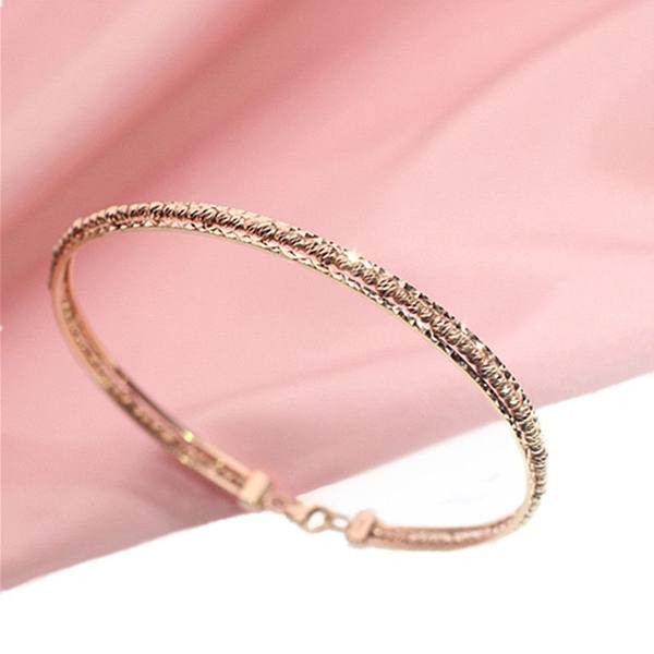 Дамска ежедневна кръгла гривна 