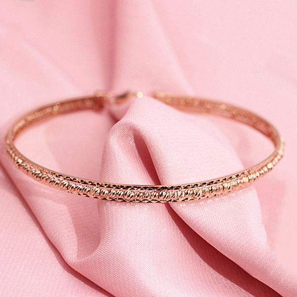 Дамска ежедневна кръгла гривна 