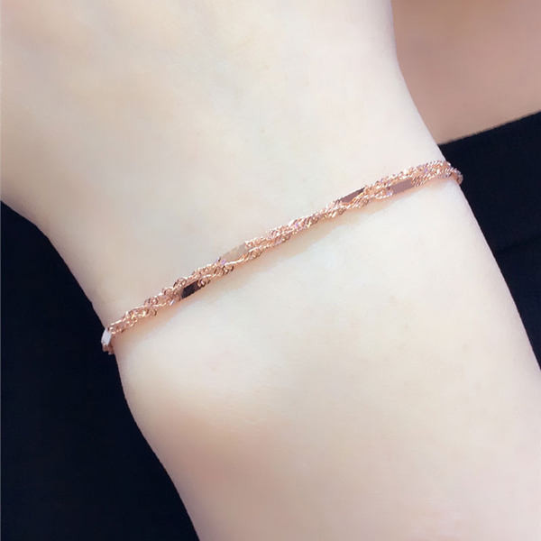 Дамска нежна гривна на два реда