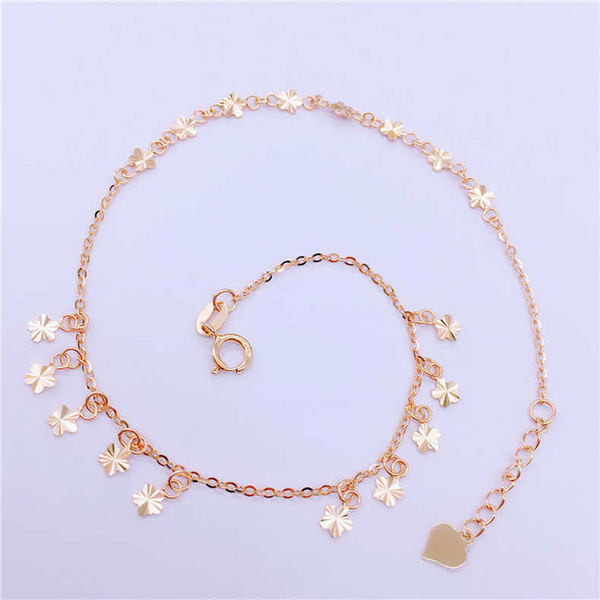 Μοντέρνο γυναικείο βραχιόλι με χρυσά μενταγιόν