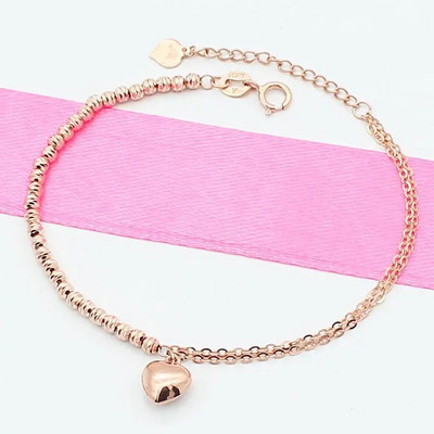 Bratara de dama moderna cu pandantiv inima