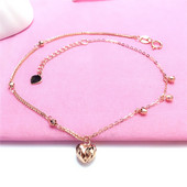 Дамска гривна - с метална висулка 