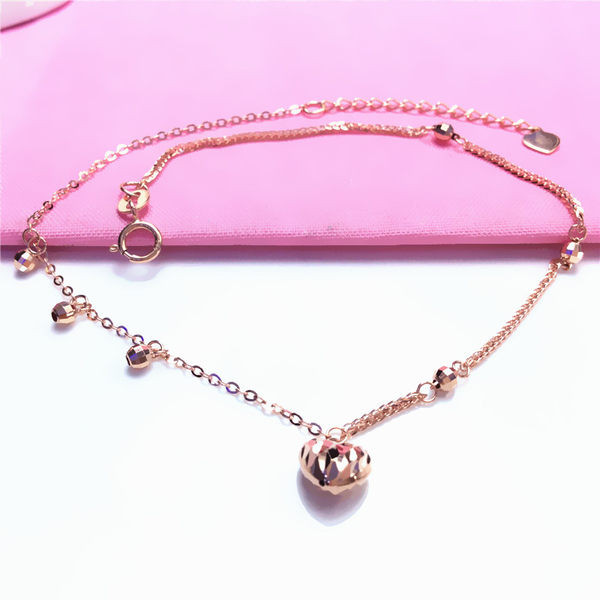 Дамска гривна - с метална висулка 