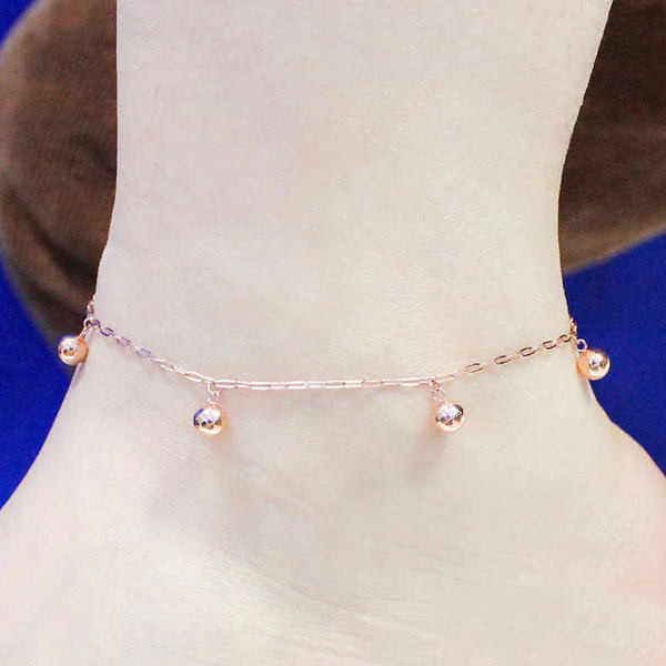 Дамска гривна за глезен с мъниста