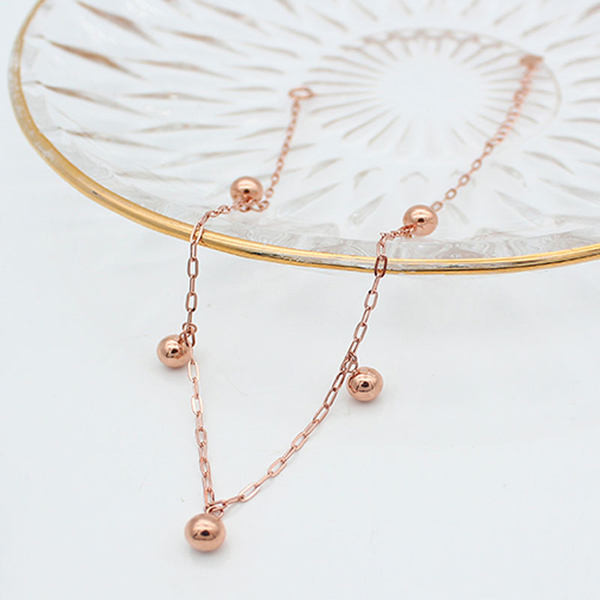 Дамска гривна за глезен с мъниста