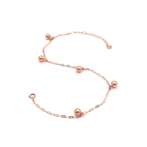 Дамска гривна за глезен с мъниста