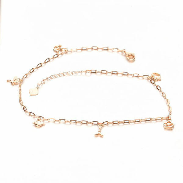 Дамска нежна гривна с висулка 