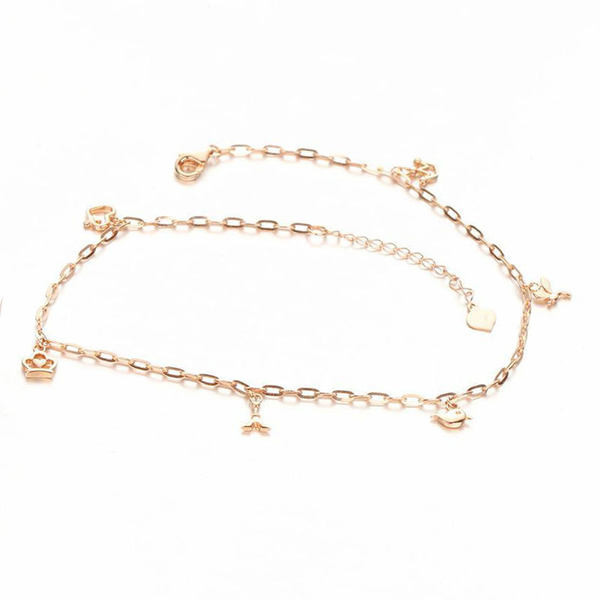 Дамска нежна гривна с висулка 