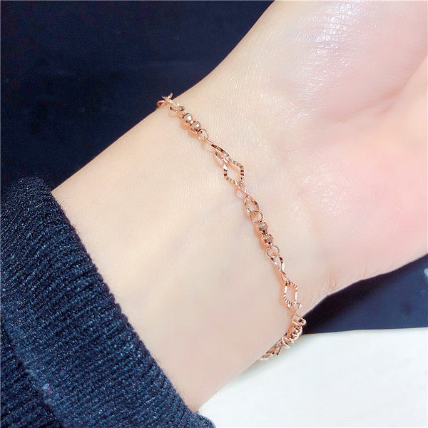 Brățară de damă de zi cu zi - în culoarea aurie