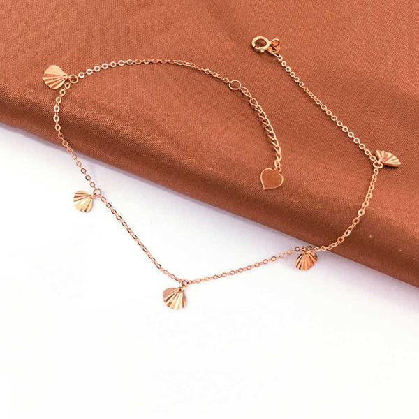 Дамска гривна за глезен с висулки