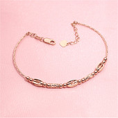 Ежедневна гривна в златист цвят