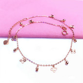 Ежедневна гривна в златист цвят- с метални елементи