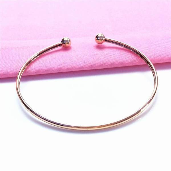 Ženska otvorena narukvica s perlama