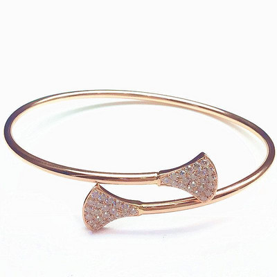 Γυναικείο βραχιόλι με πέτρες - τύπου φλασκί