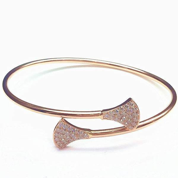 Γυναικείο βραχιόλι με πέτρες - τύπου φλασκί