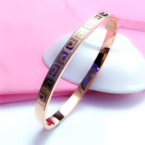 Γυναικείο κομψό βραχιόλι με μεταλλικό κούμπωμα