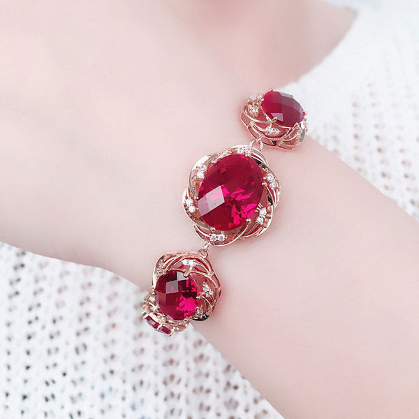 Bratara de dama cu pietre decorative colorate