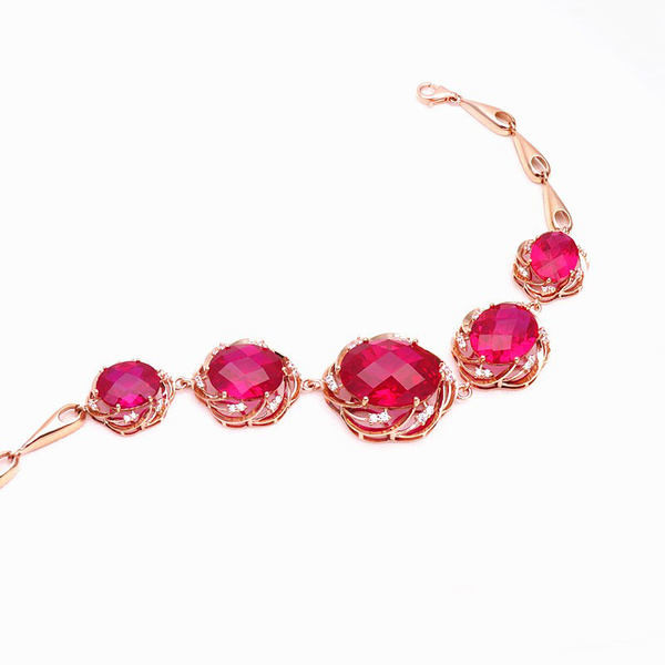 Bratara de dama cu pietre decorative colorate