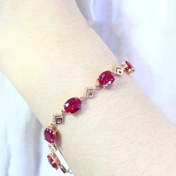 Γυναικείο βραχιόλι με χρωματιστές πέτρες