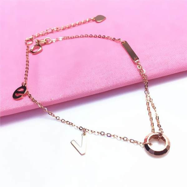 Γυναικείο βραχιόλι με κρεμαστά γράμματα