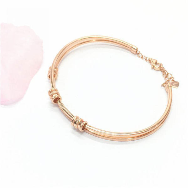 Γυναικείο βραχιόλι με διακοσμητικές πέτρες - ρυθμιζόμενο