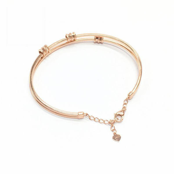 Γυναικείο βραχιόλι με διακοσμητικές πέτρες - ρυθμιζόμενο