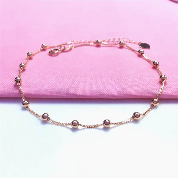 Νέο μοντέλο γυναικείο βραχιόλι με χρυσές χάντρες