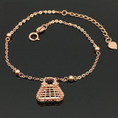 Κομψό γυναικείο βραχιόλι με μενταγιόν