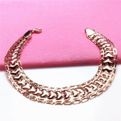 Дамска плътна гривна ежедневен модел