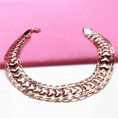 Дамска плътна гривна ежедневен модел