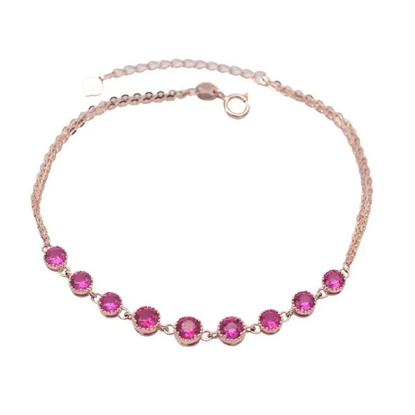 Дамска гривна- с камъни